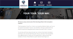 Desktop Screenshot of cosmospheretour.com